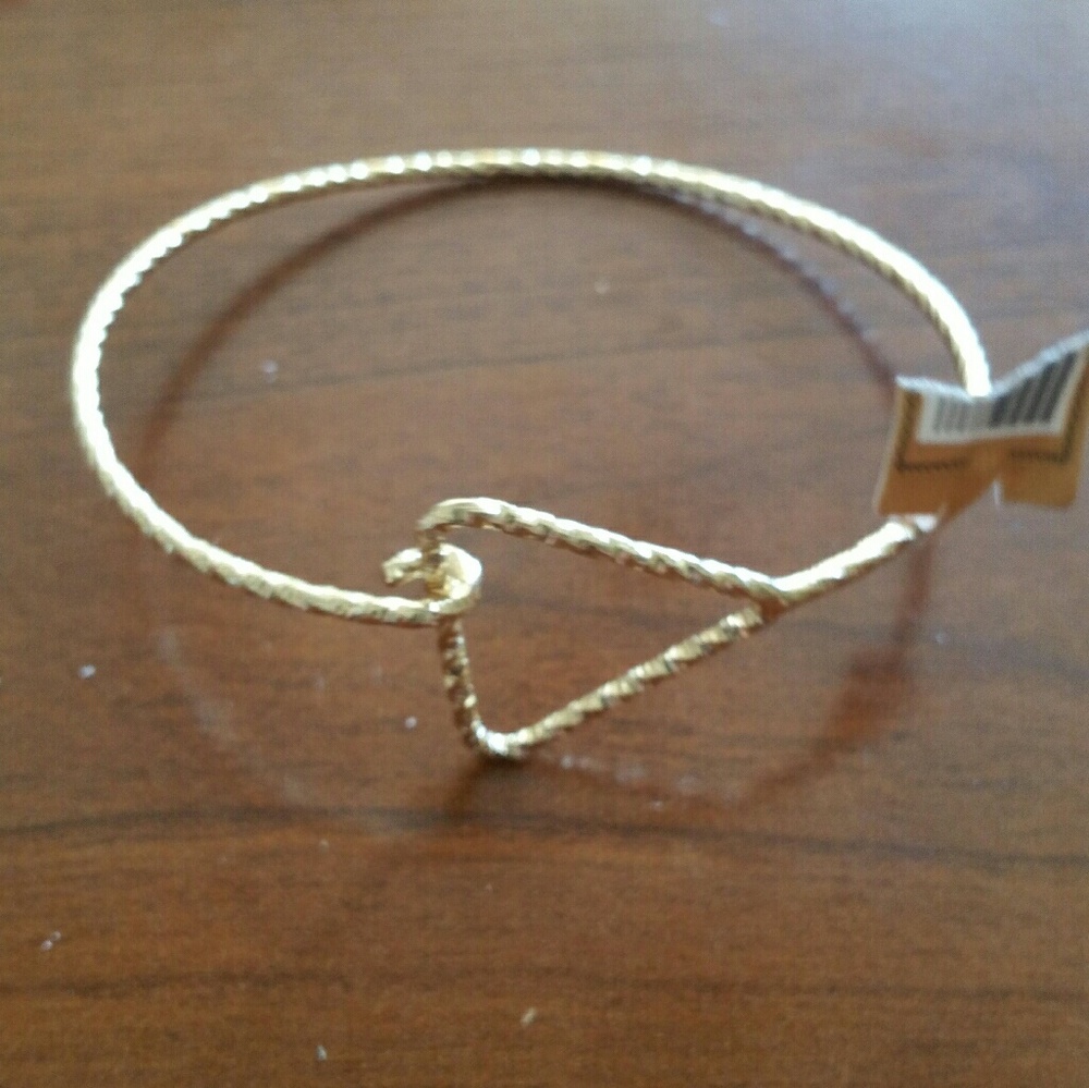 Triangle hook closure bangle bracelet *3/$30 Sale*